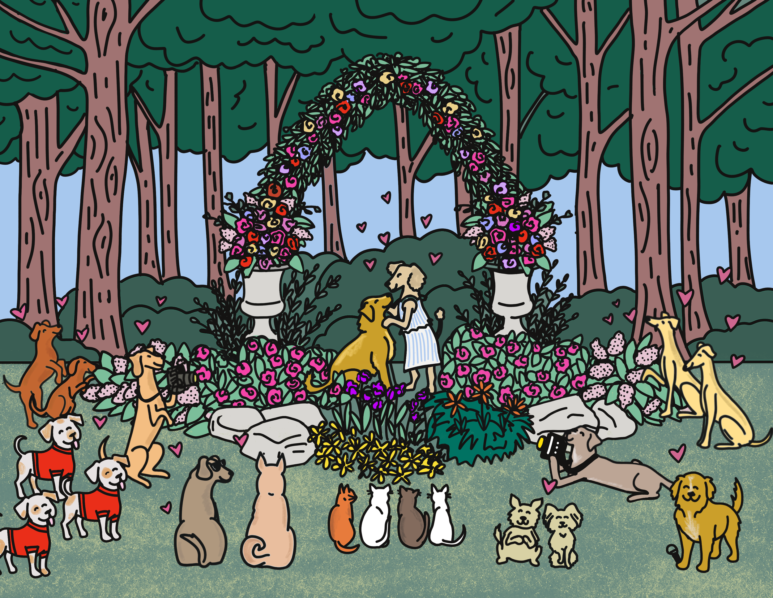 February - "Your English teacher and your gym teacher are getting married!"