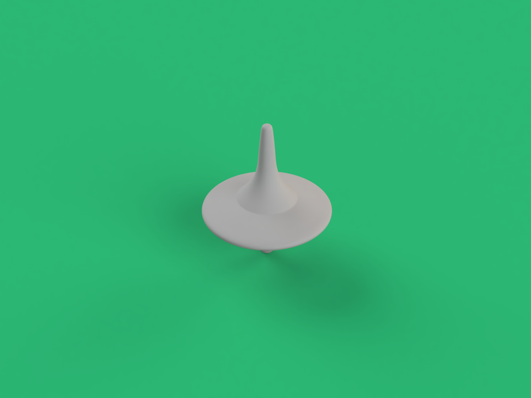 Spinning Top Mould (PM015) product render