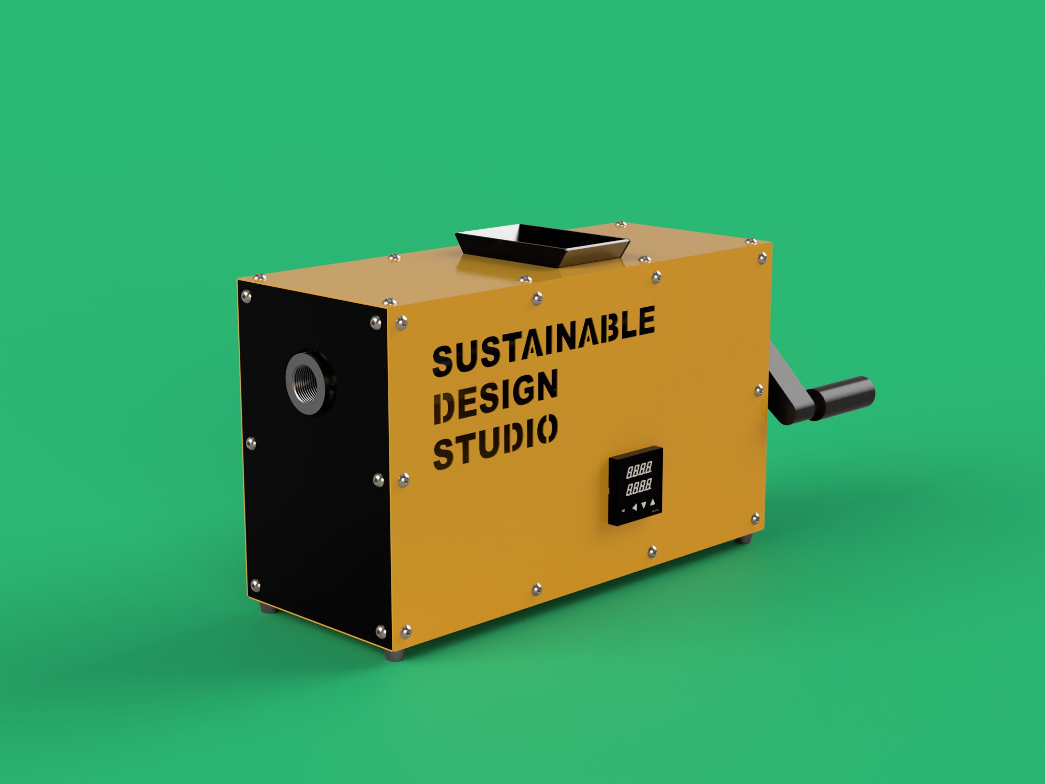 An Affordable Plastic Shredder For Home — Sustainable Design Studio -  Recycling Machines, Design & Consultancy