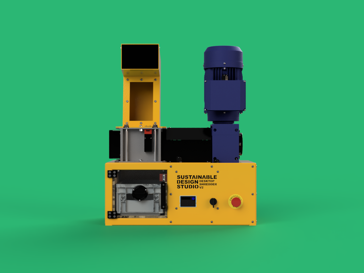 Desktop Shredder V2 product render
