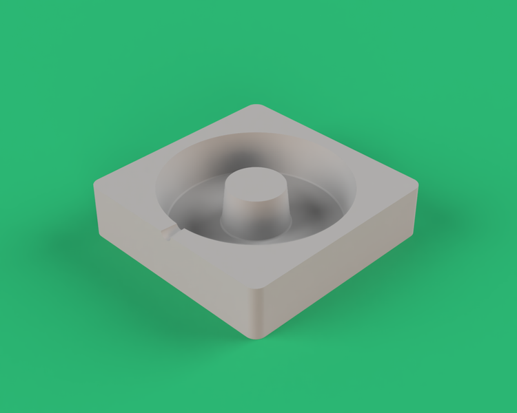 Floating Germinator Mould STL (PRM003) render