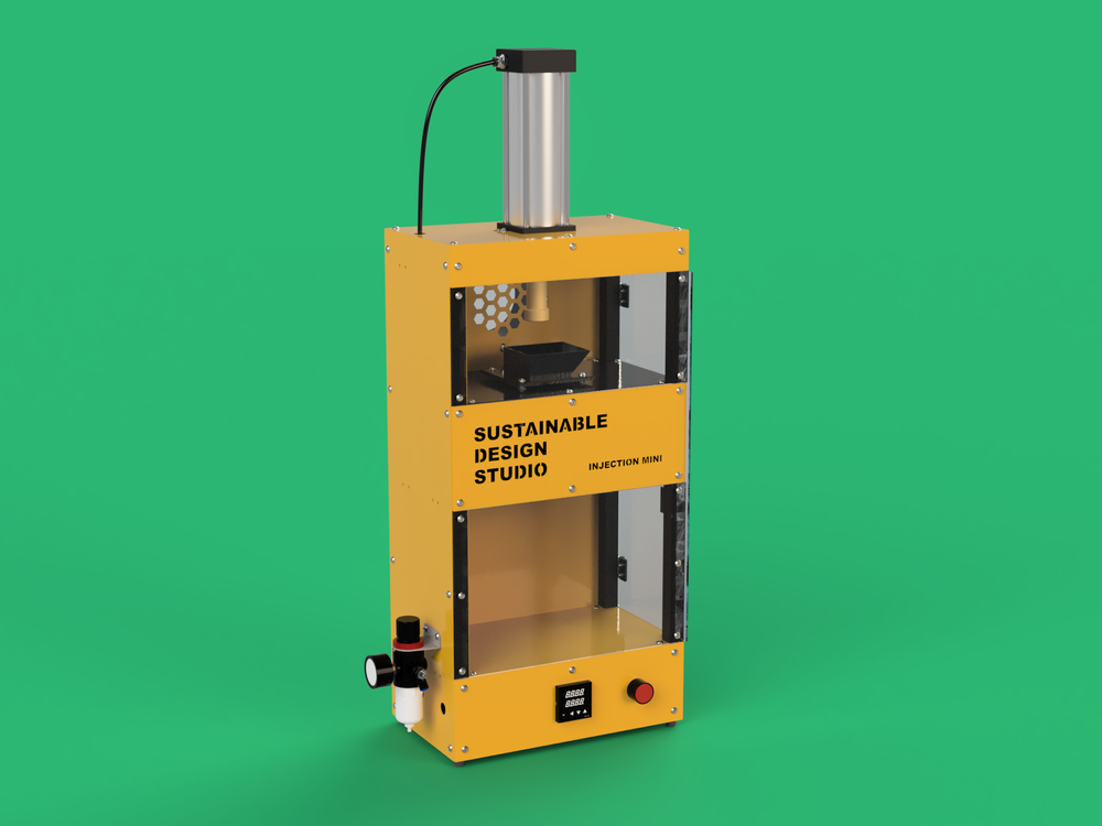 Recycled Plastic Injection Machine — Sustainable Design Studio ...