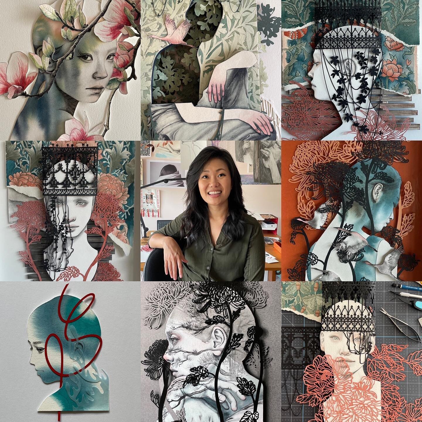 art versus artist 2022 edition! 

December is usually chaos before Christmas but I&rsquo;m looking forward to the holidays and a new semester. Wishing everyone a very joyous winter season.

#artvsartist #artvsartist2022 #paperart #paperartistcollecti