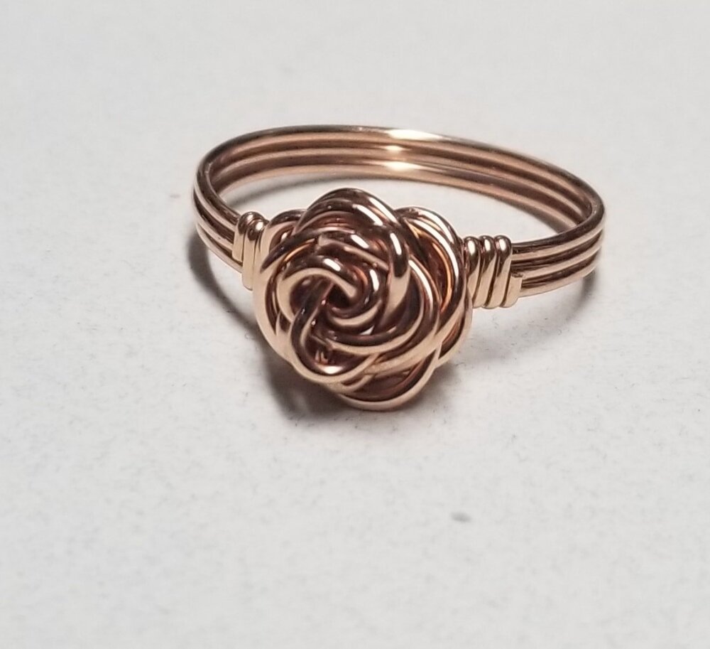 Metal Craft Rings, Rose Gold, various sizes – Stay Cozy Creative Co.