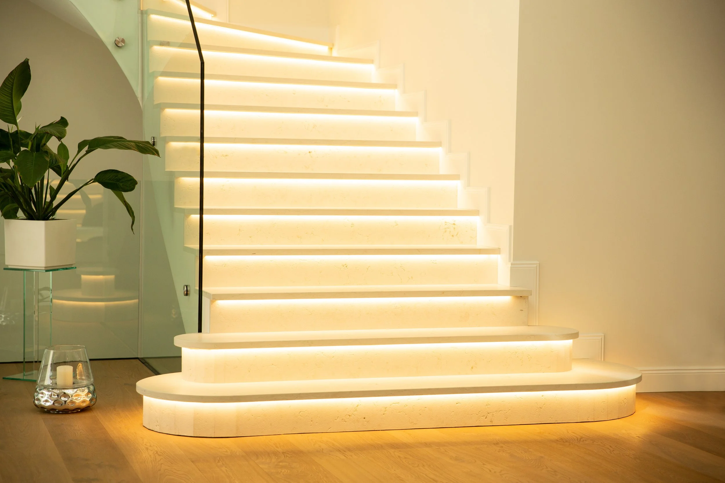 Treppe aus Naturstein