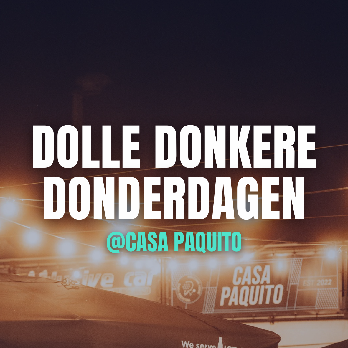 DOLLE DONKERE DONDERDAG