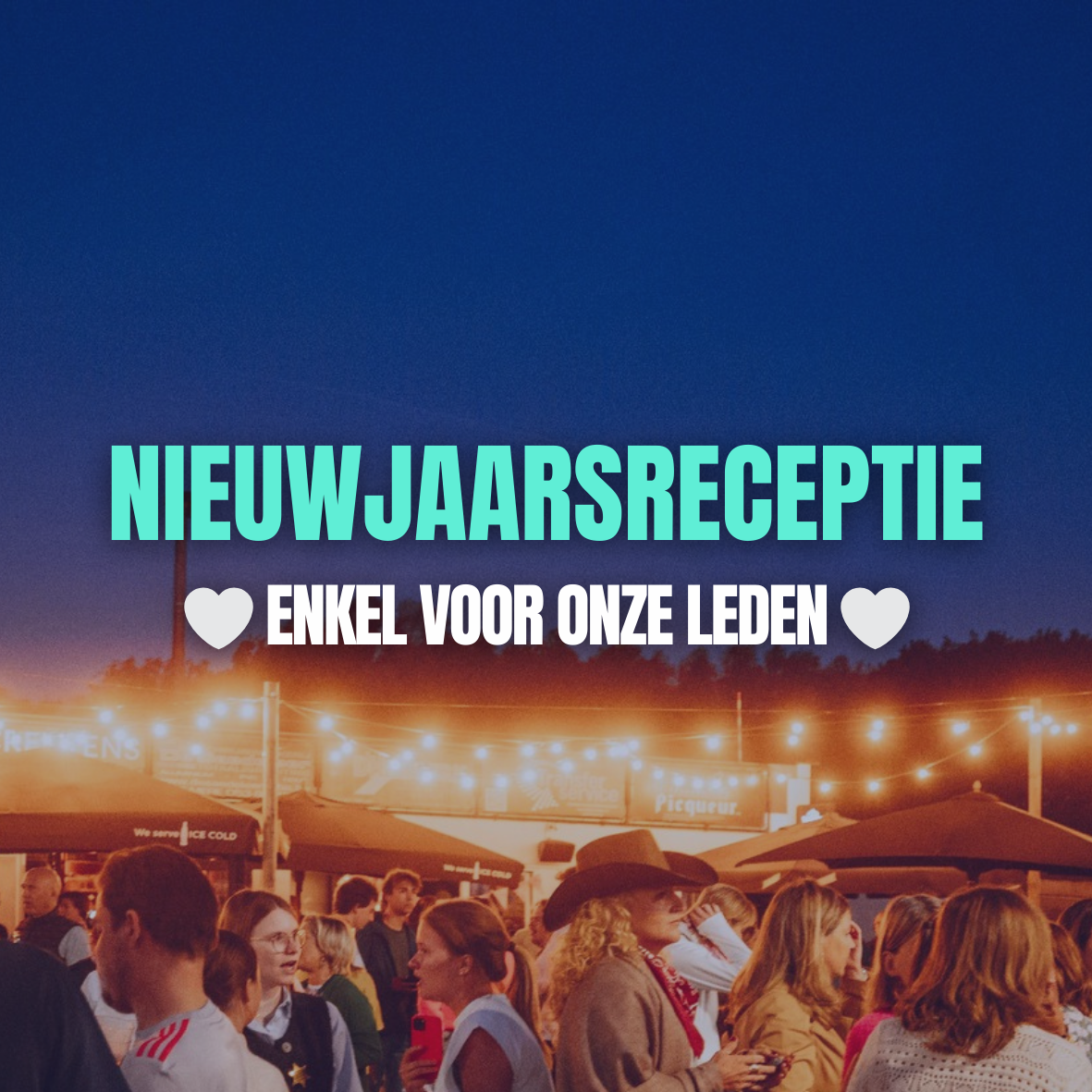 NIEUWJAARSRECEPTIE (ENKEL VOOR LEDEN)