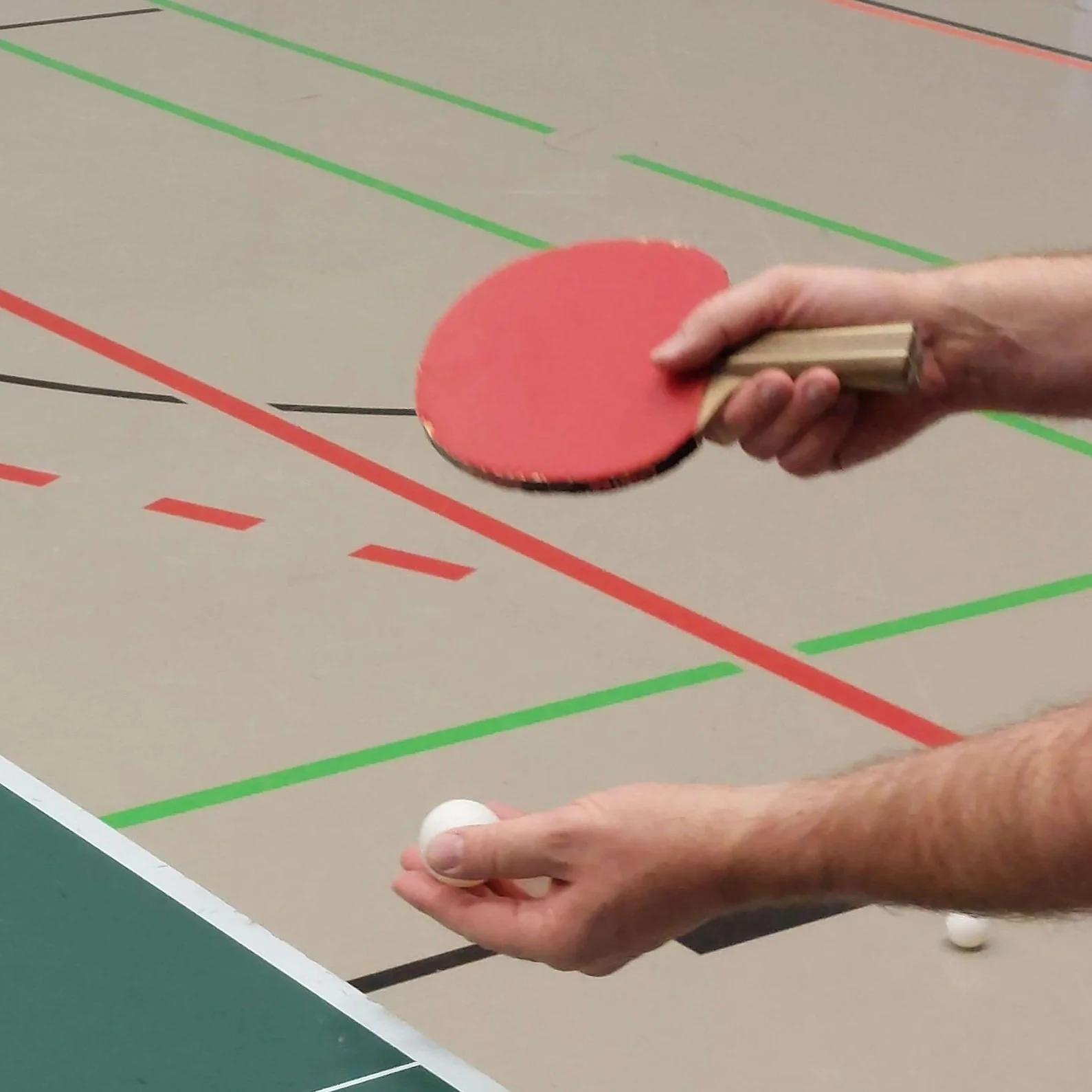 VIVAS spielt Tischtennis 