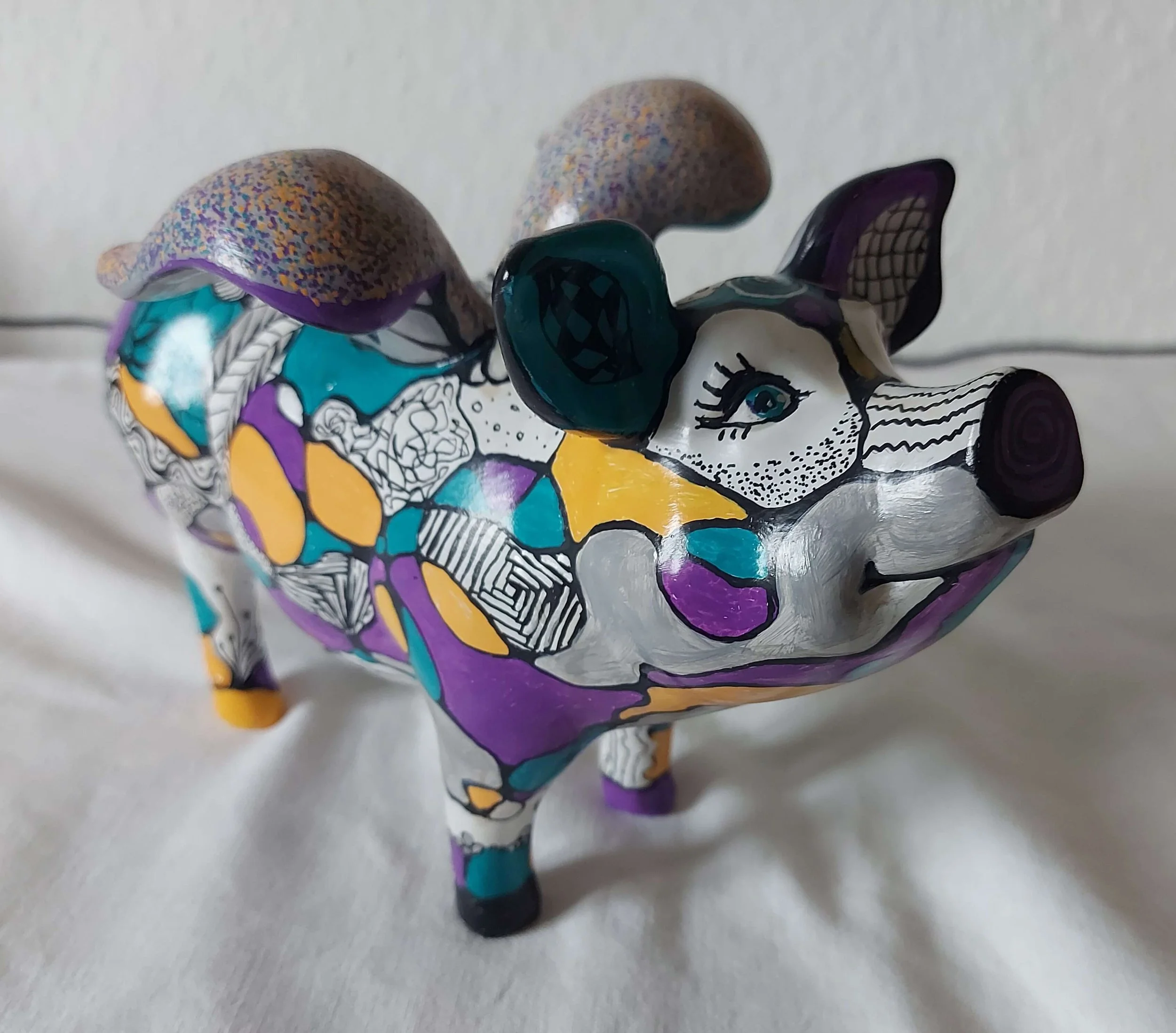 Gemeinsam kreativ sein -Malen mit Acrylstiften und Aquarellfarben