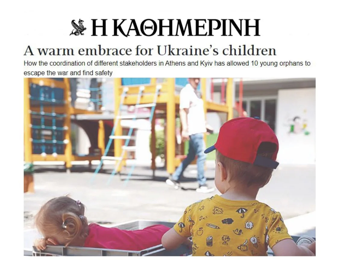 Ukrainian Children Welcomed at Home Project