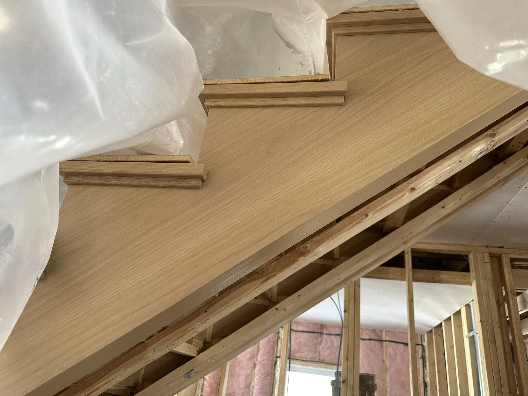 White Oak Stairs - Sneak Peek