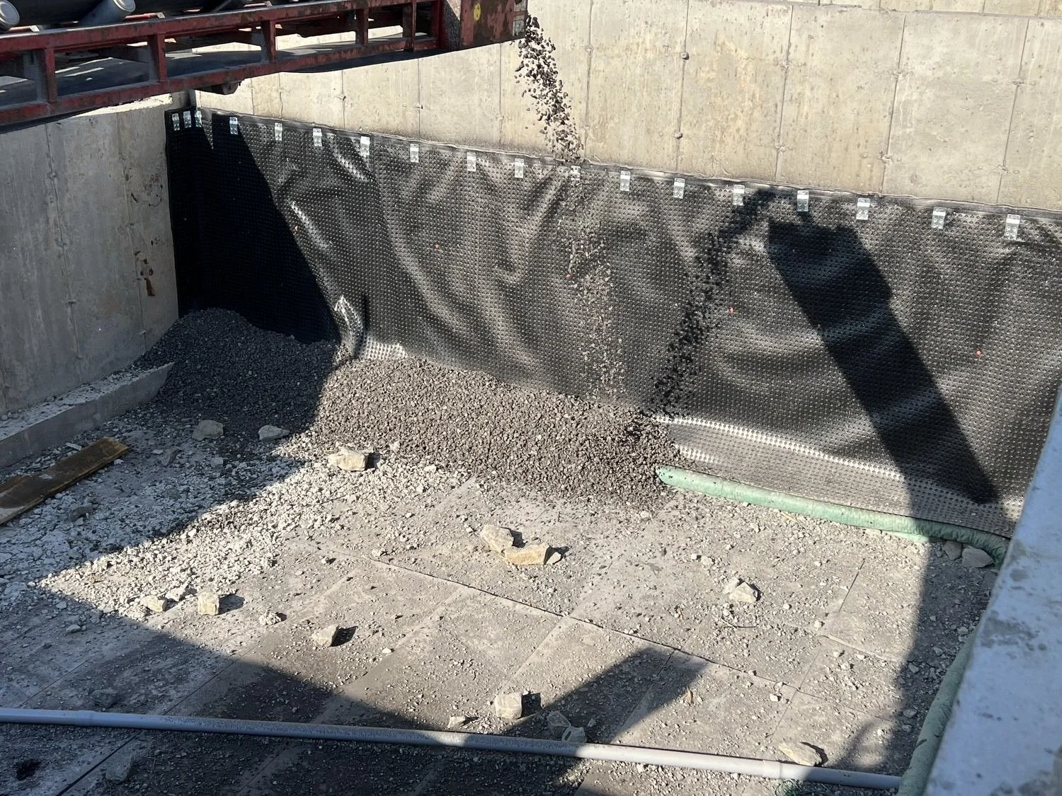 Foundation Walls + Platon Membrane
