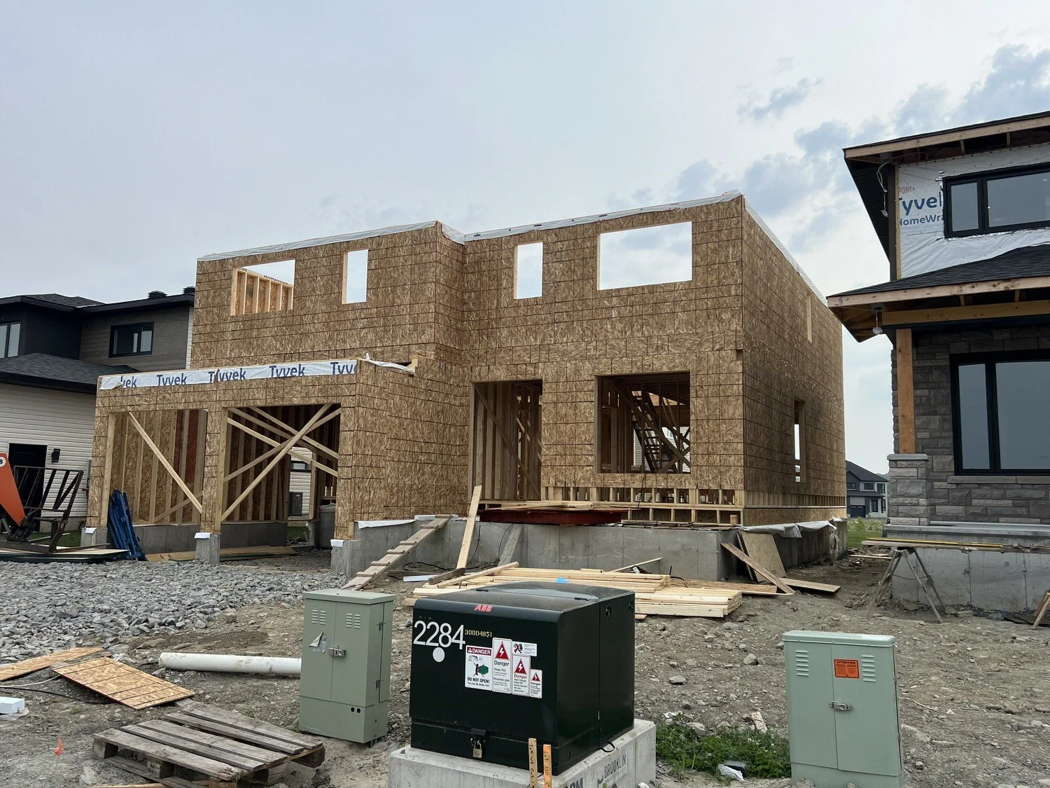 Framing Second Floor