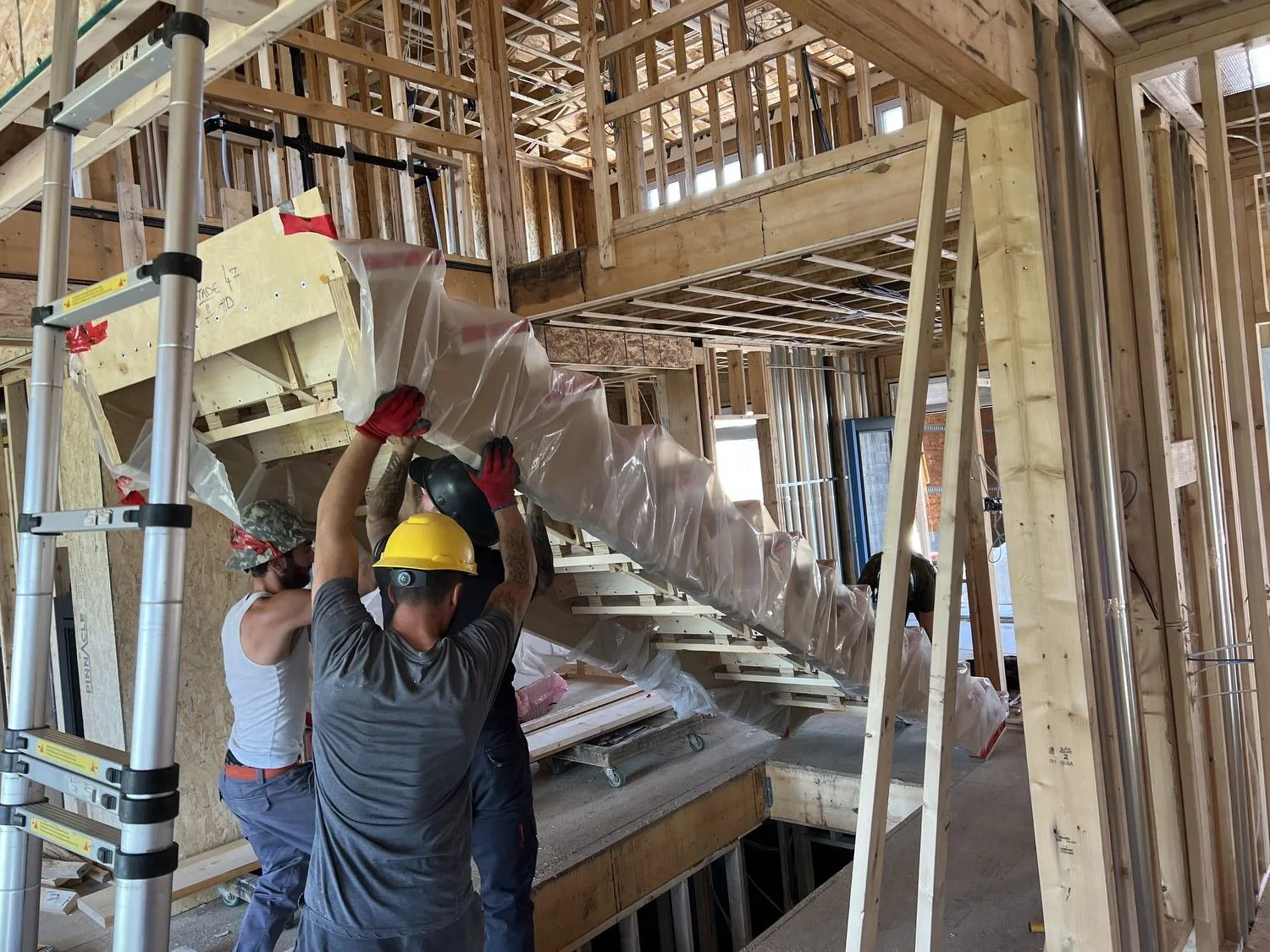 Oak Stairs Installation