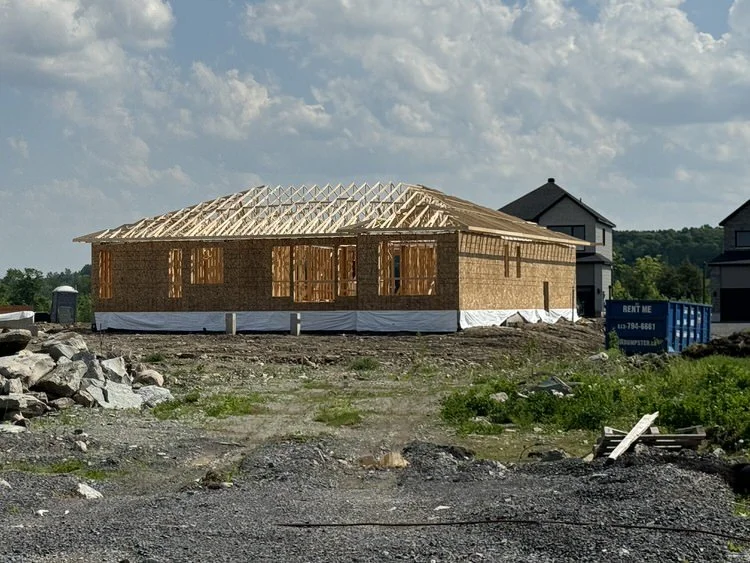 Framing View from Rear