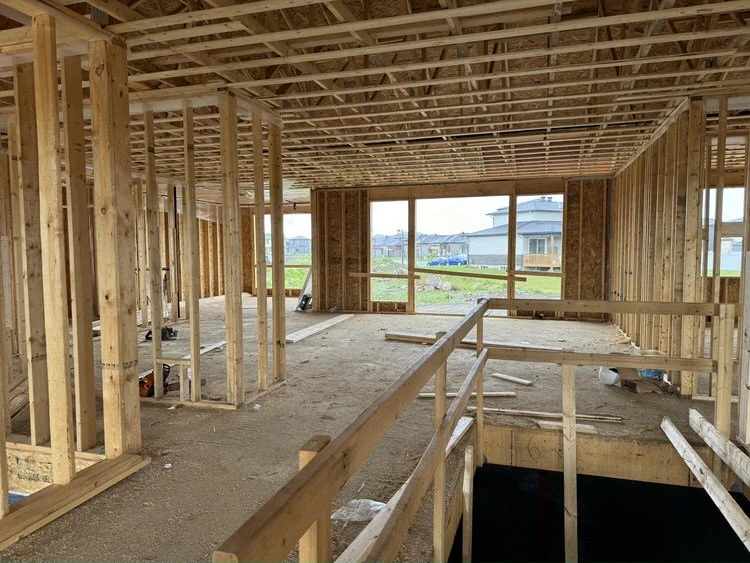 Interior Framing from Front Entrance