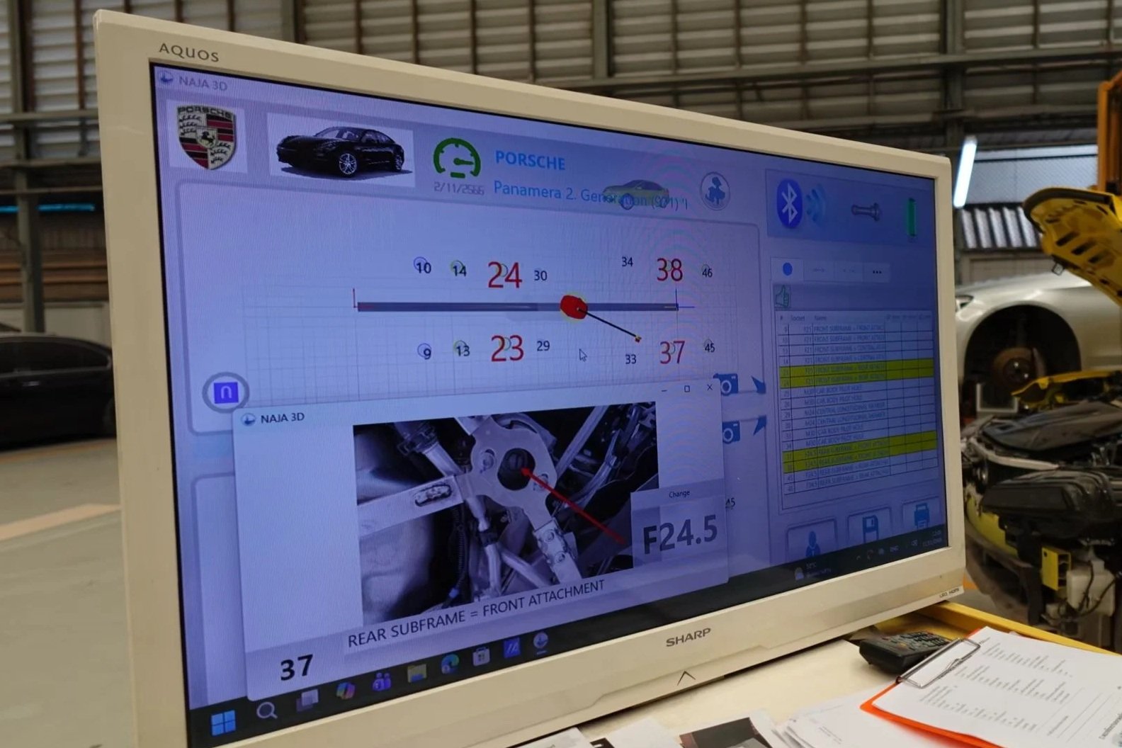 ตรวจสอบโครงสร้างรถชนหนักด้วยเครื่องมือ Celette มาตรฐานฝรั่งเศส โดย TSL Certified