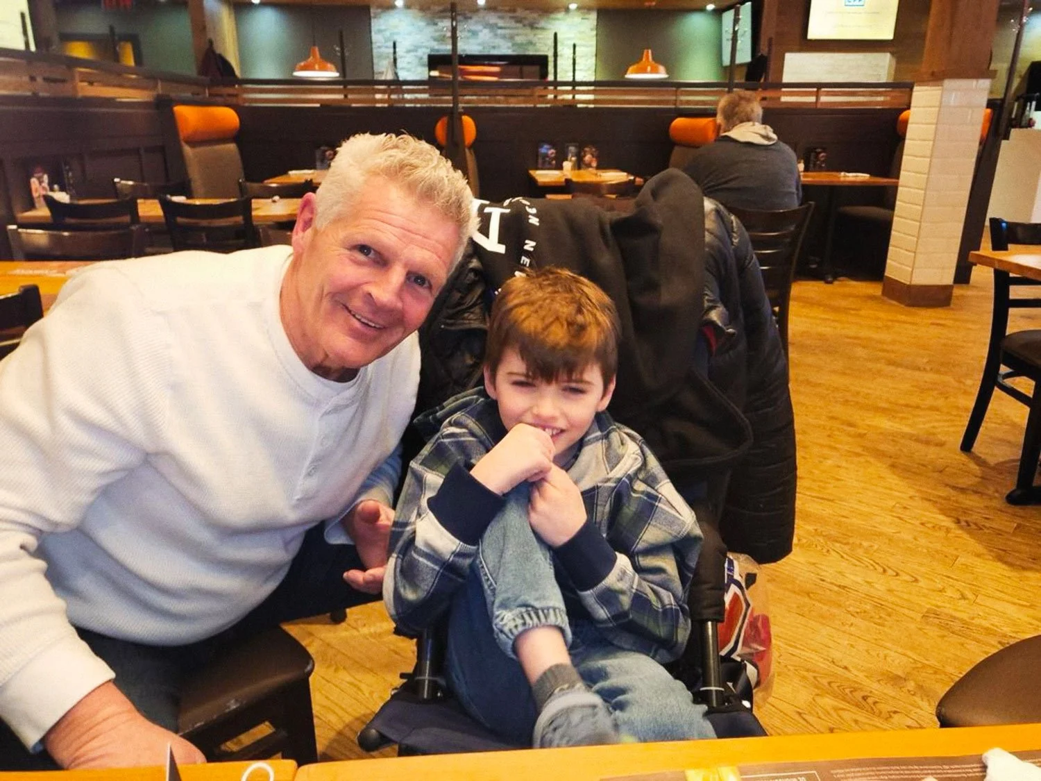 Chris Nilan and Liam