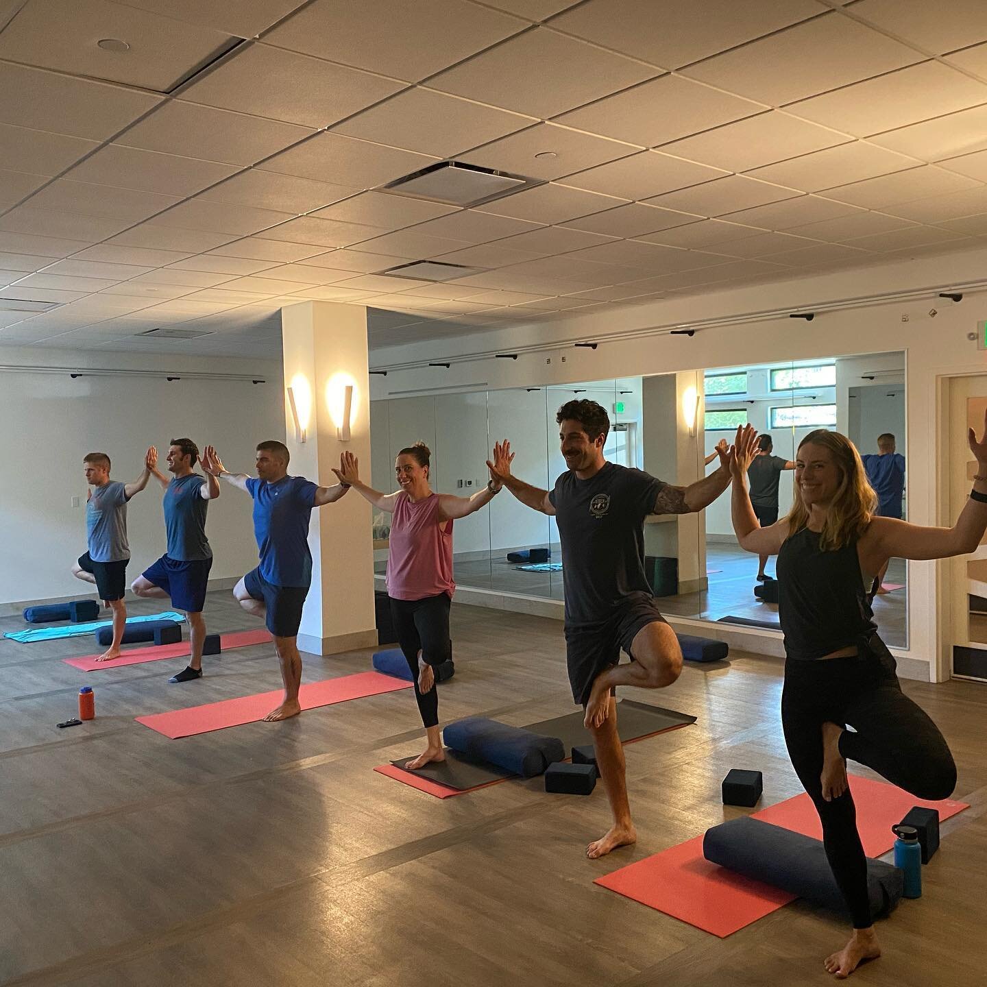 Thank you @aliajess for our first responder yoga class today @yogapearl. It was very relaxing with many great breathing techniques and we look forward to many more!