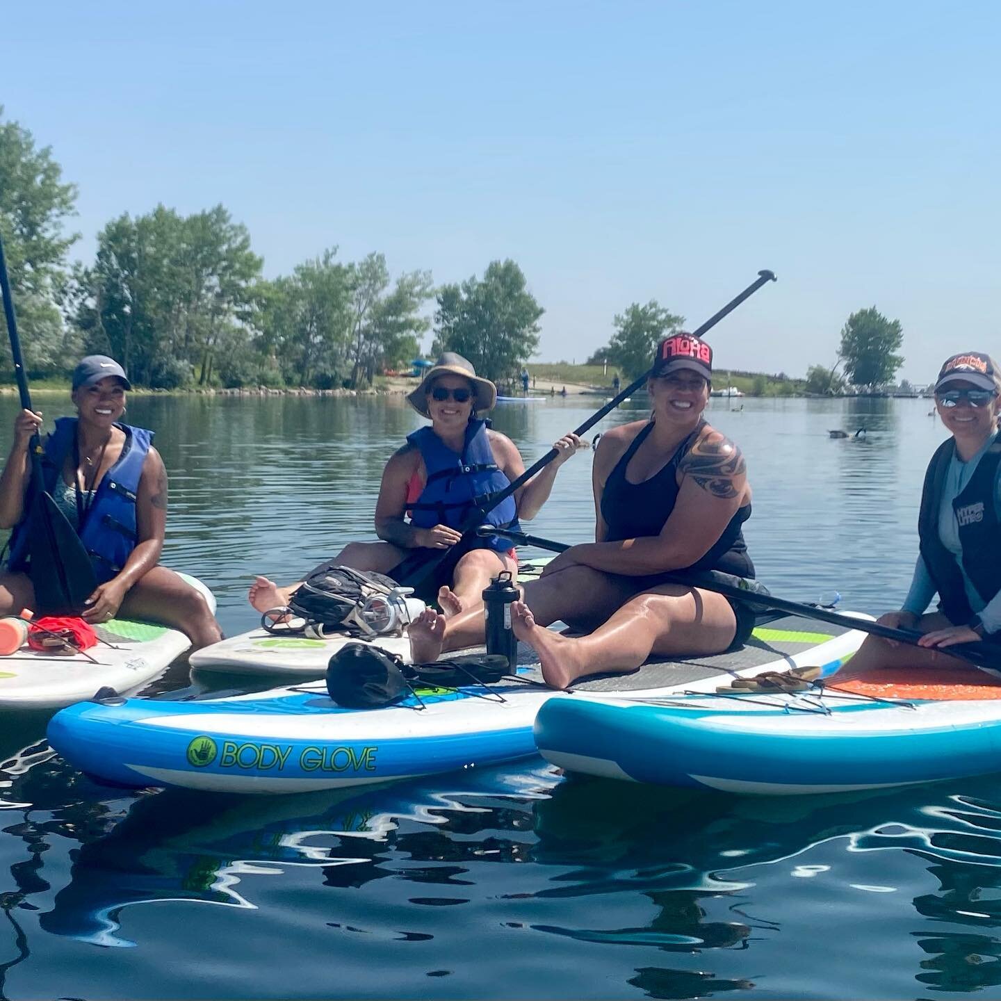 Another great day on the water with these beautiful fire wives. These ladies have so much they can relate to and build support systems for each other. @adamscountyfirerescue @arvada_fire  #revitalcolorado #outdoortherapy #connection #mentalwellness #