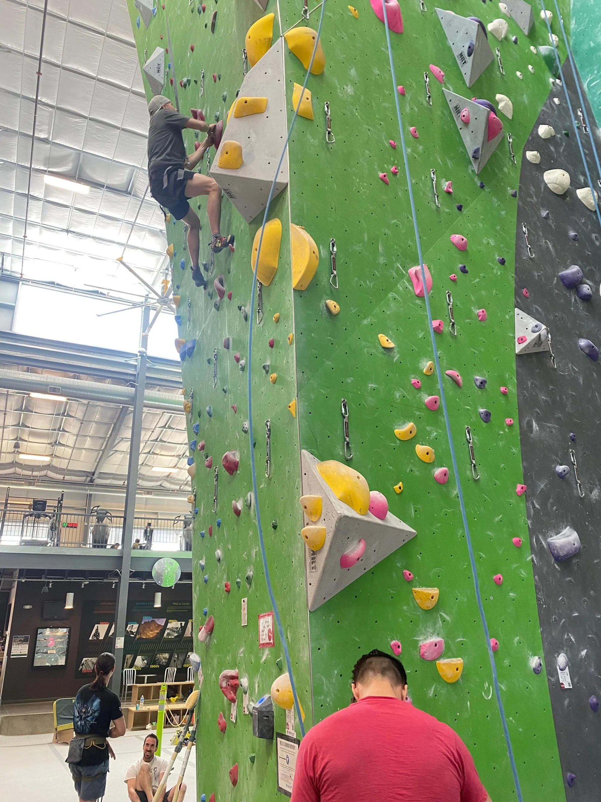 Indoor Rock Climbing for First Responders
