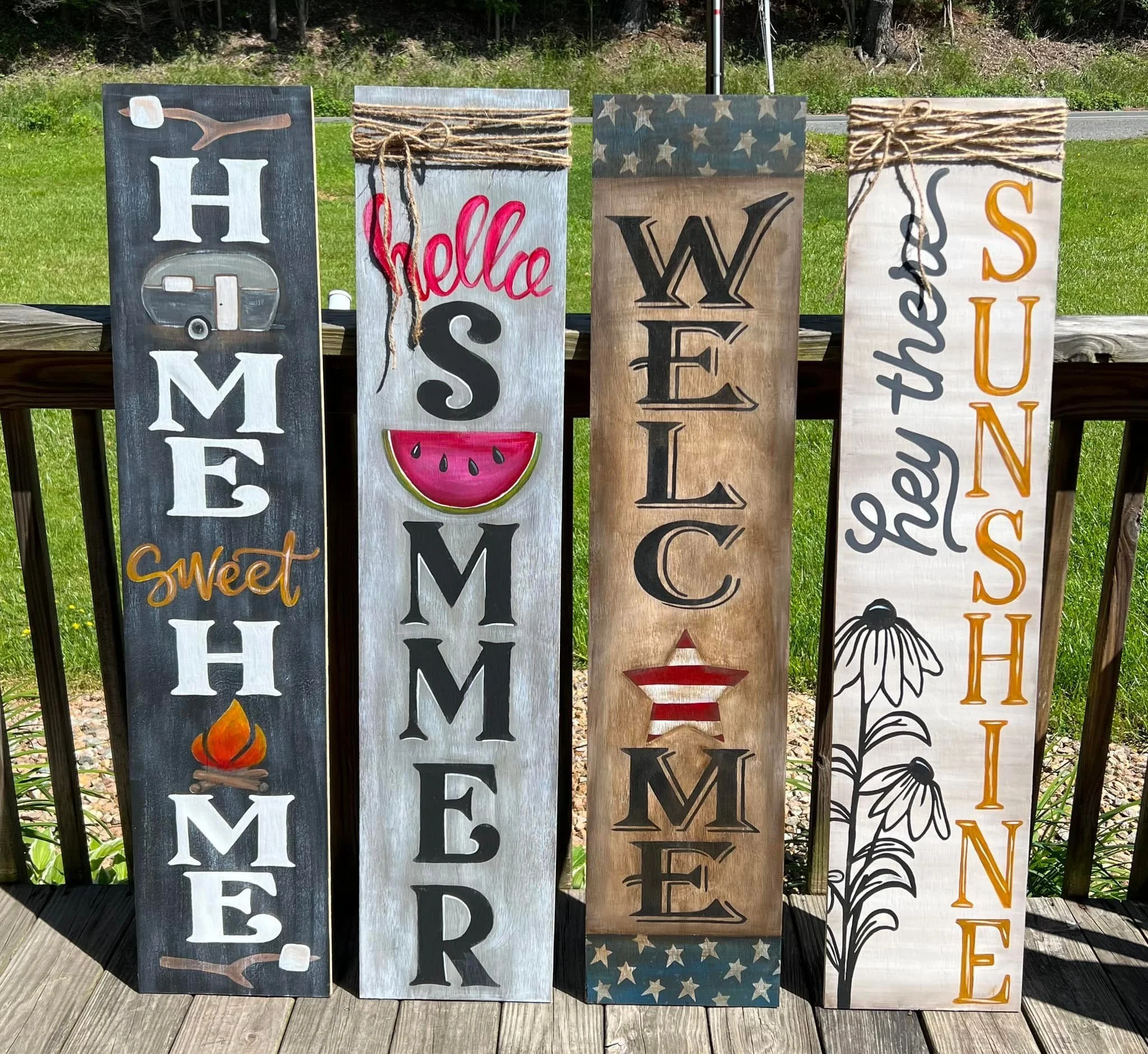 Wooden Sign Making for Responders