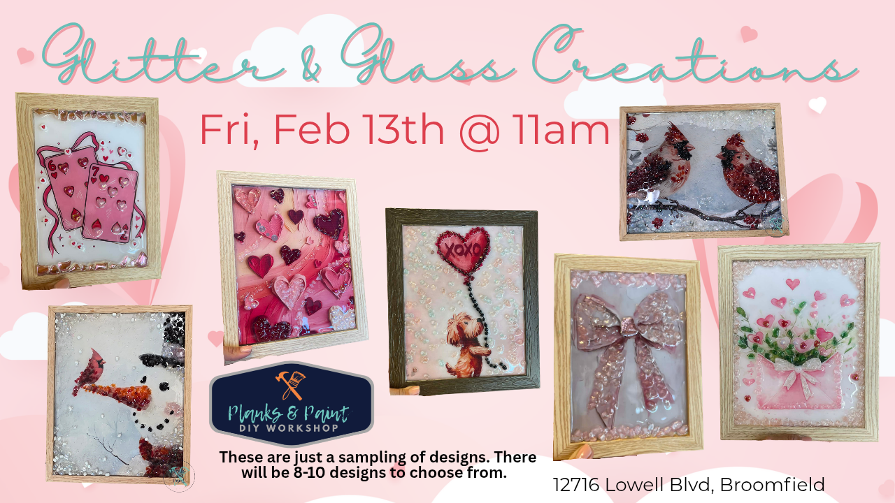 Glitter & Glass Workshop for Female Responders