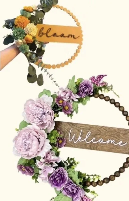 Beaded Wreath Making for Spouses 
