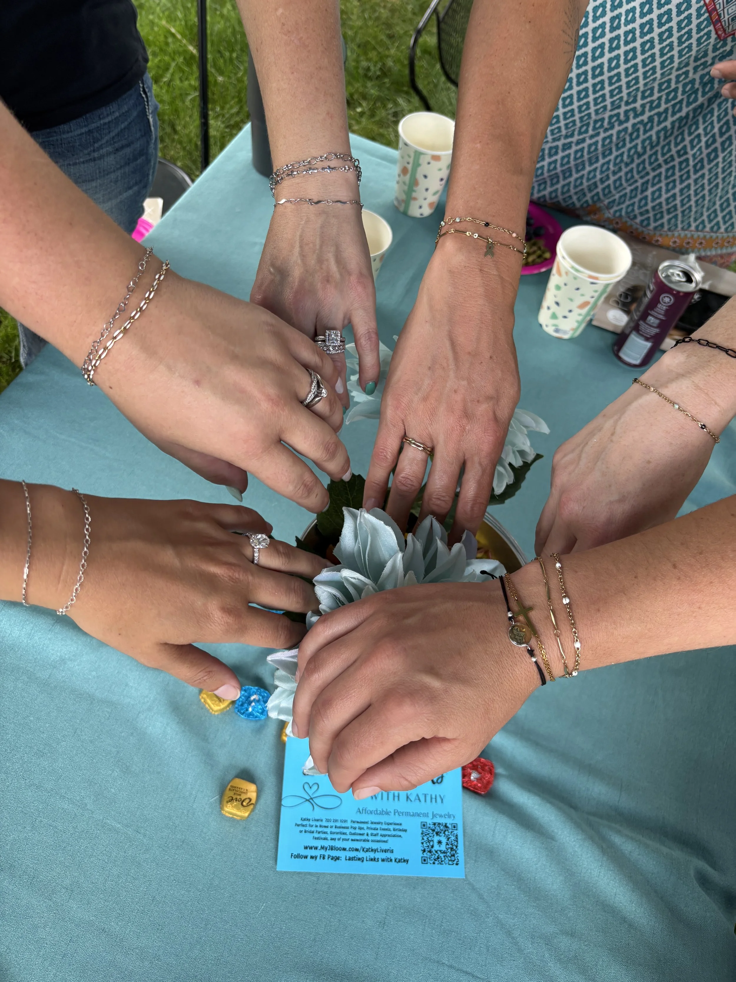 Permanent Jewelry Party for Wives 