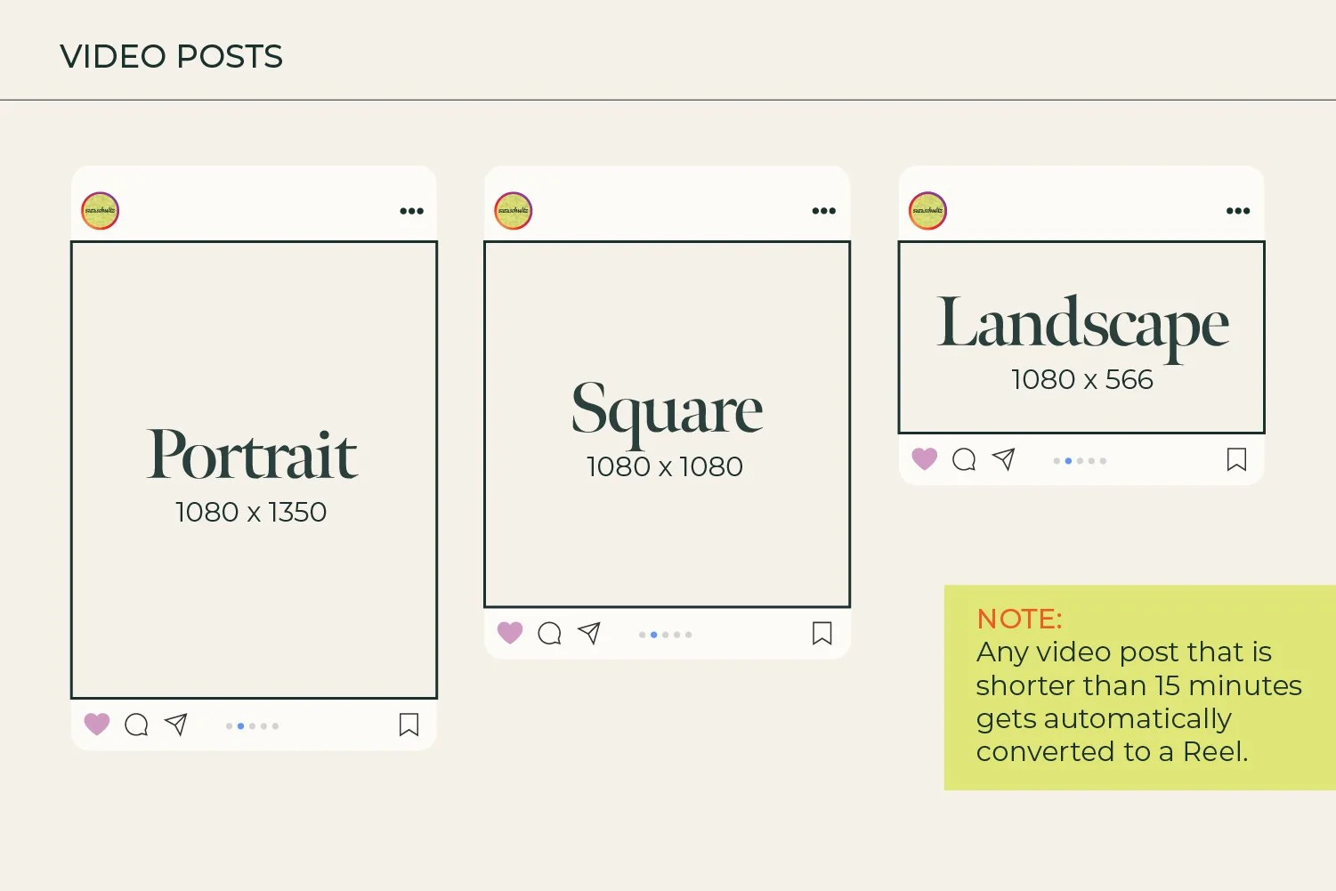 2023 Instagram Sizing Guide — Hey Sara Schultz