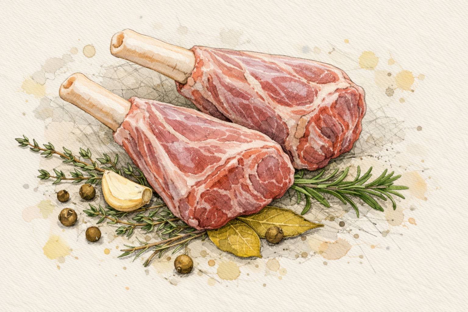 Lamb Shanks (Whole, Bone-In, Hind)