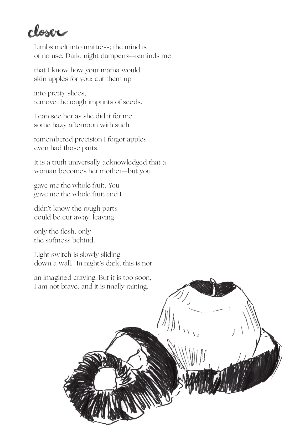 "Broadside for 'Closer by Journey Fetter'"