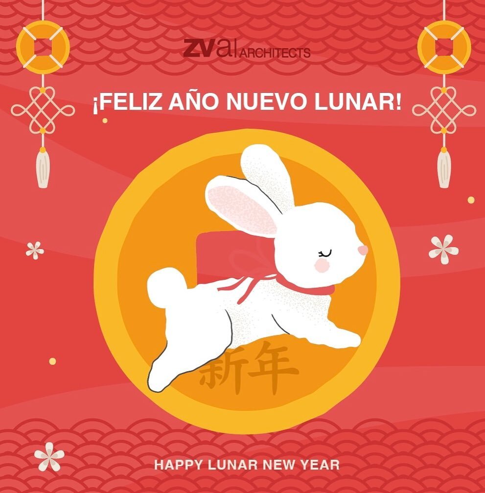Happy Lunar New Year 🐇🧧🎊🎍🏮✨✨✨.

#arquitectura
#architecture
#architects 
#arquitectosmx 
#arquitectosmexicanos 
#a&ntilde;onuevolunar 
#a&ntilde;odelconejo 
#newlunaryear 
#proovedores
#dise&ntilde;oarquitectonico 
#dise&ntilde;oindustrial 
#dis