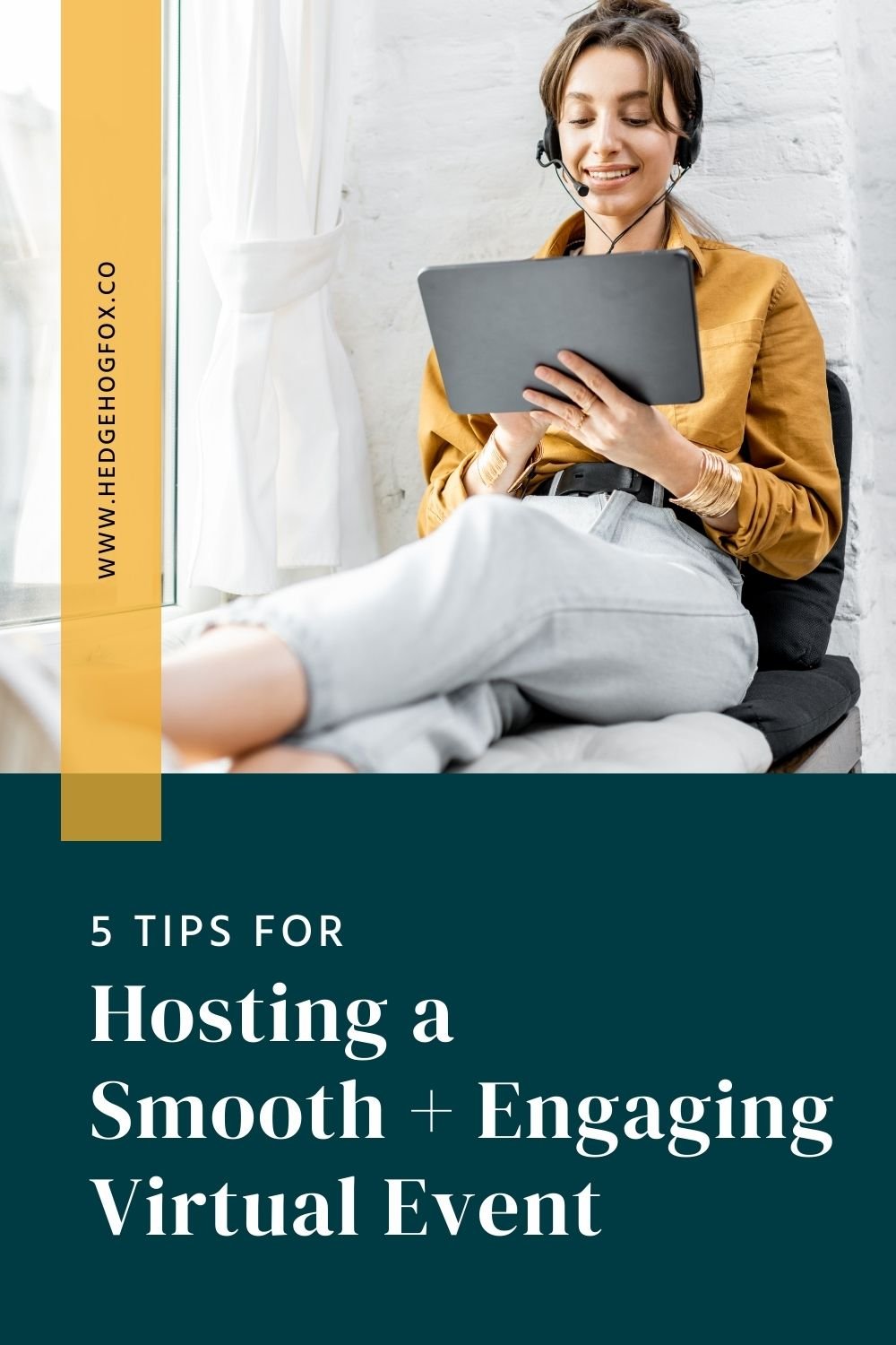 5 Tips for Hosting a Smooth + Engaging Virtual Event
