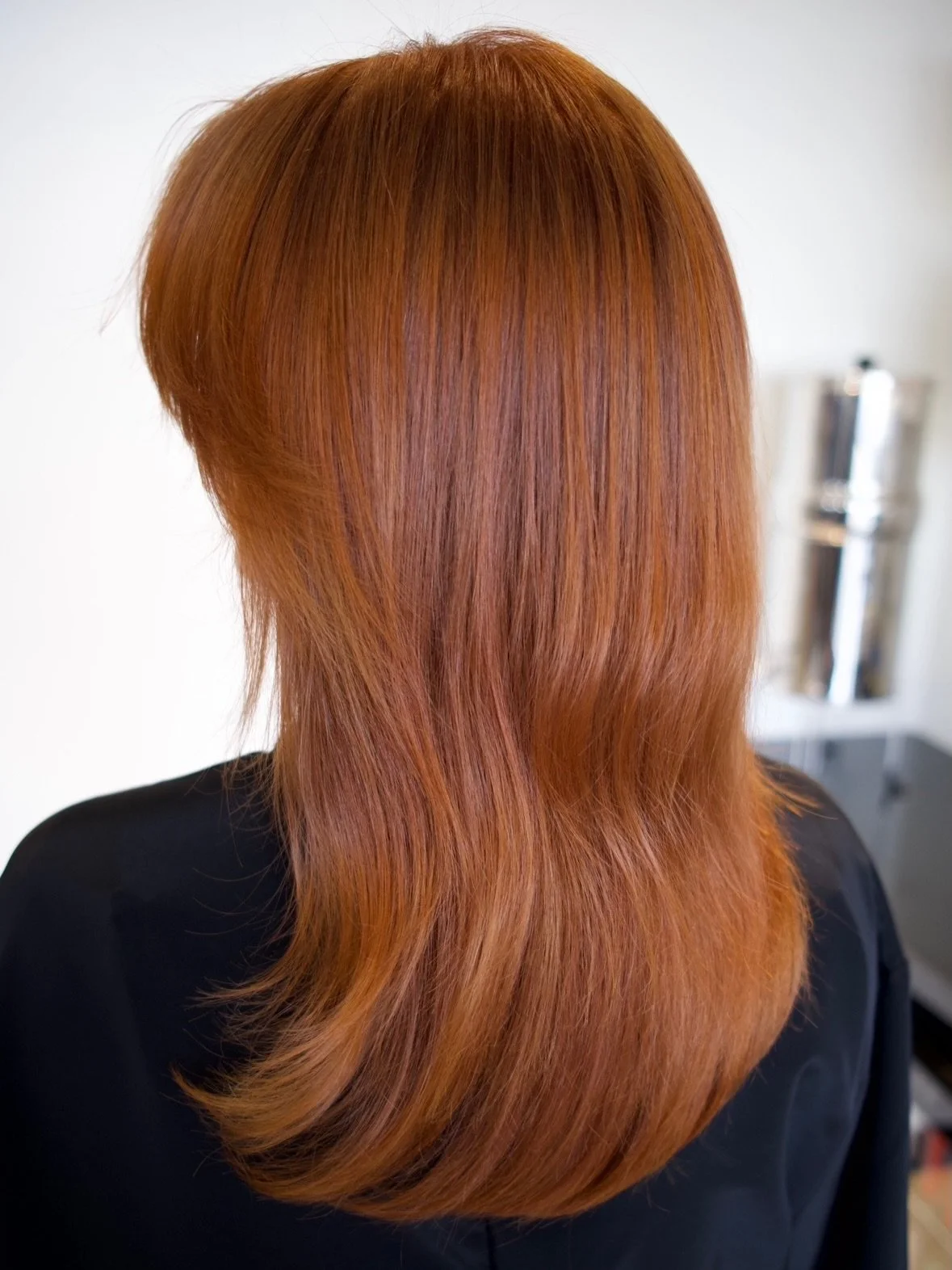 Summer Copper 🤌🏼👩🏼&zwj;🦰 by @johnjohn_hair 💅