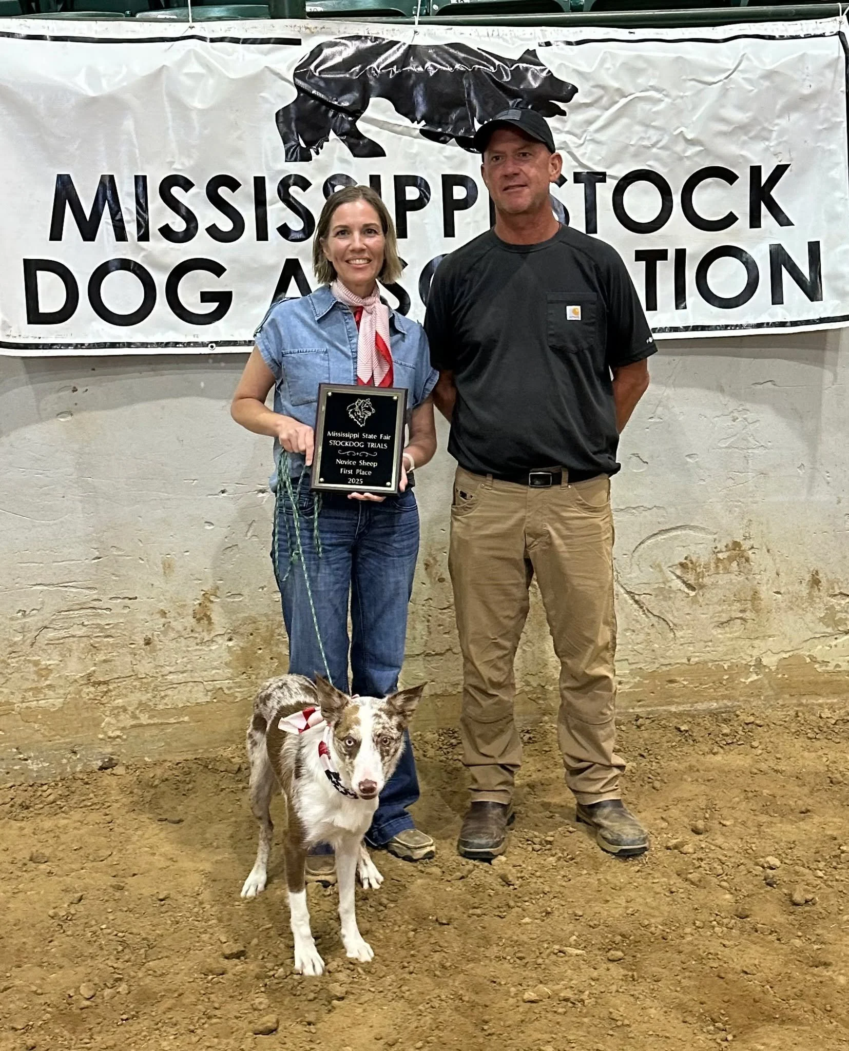 Big congratulations to our very own Chip and his amazing owners, Nicole and Matt! After months of training to be a sheepdog, Chip took home 1st place at the fair! We&rsquo;re so proud to have him and his family as part of our FAH family 💙