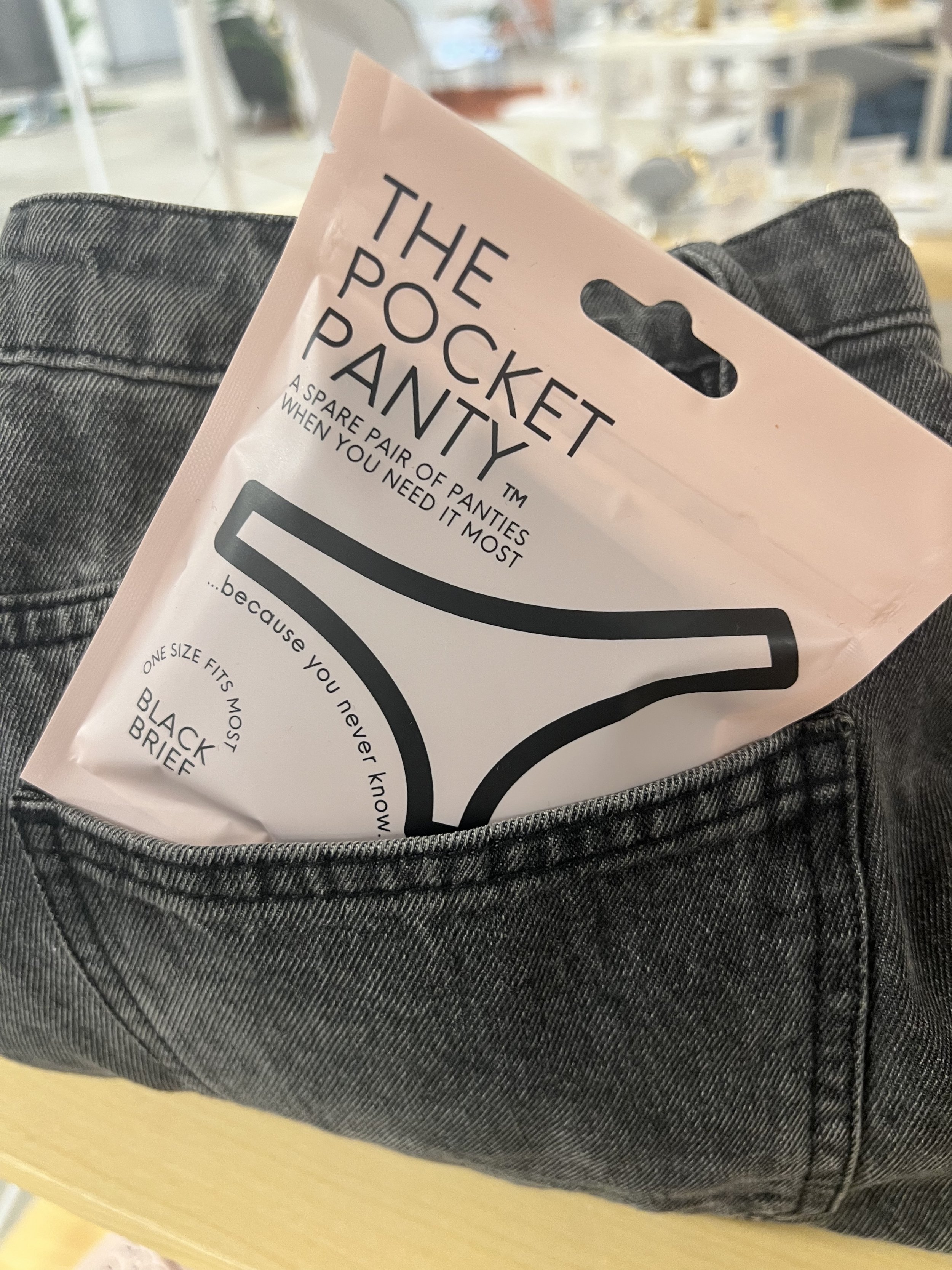 We've Got Your Booty Covered!-The Pocket Panty because you never know