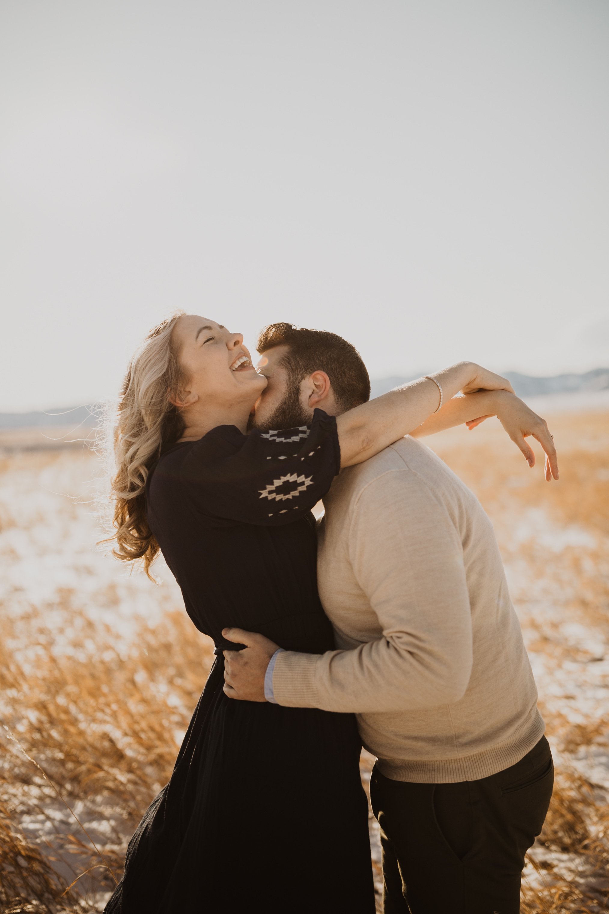 Neck Kiss Hand Flick