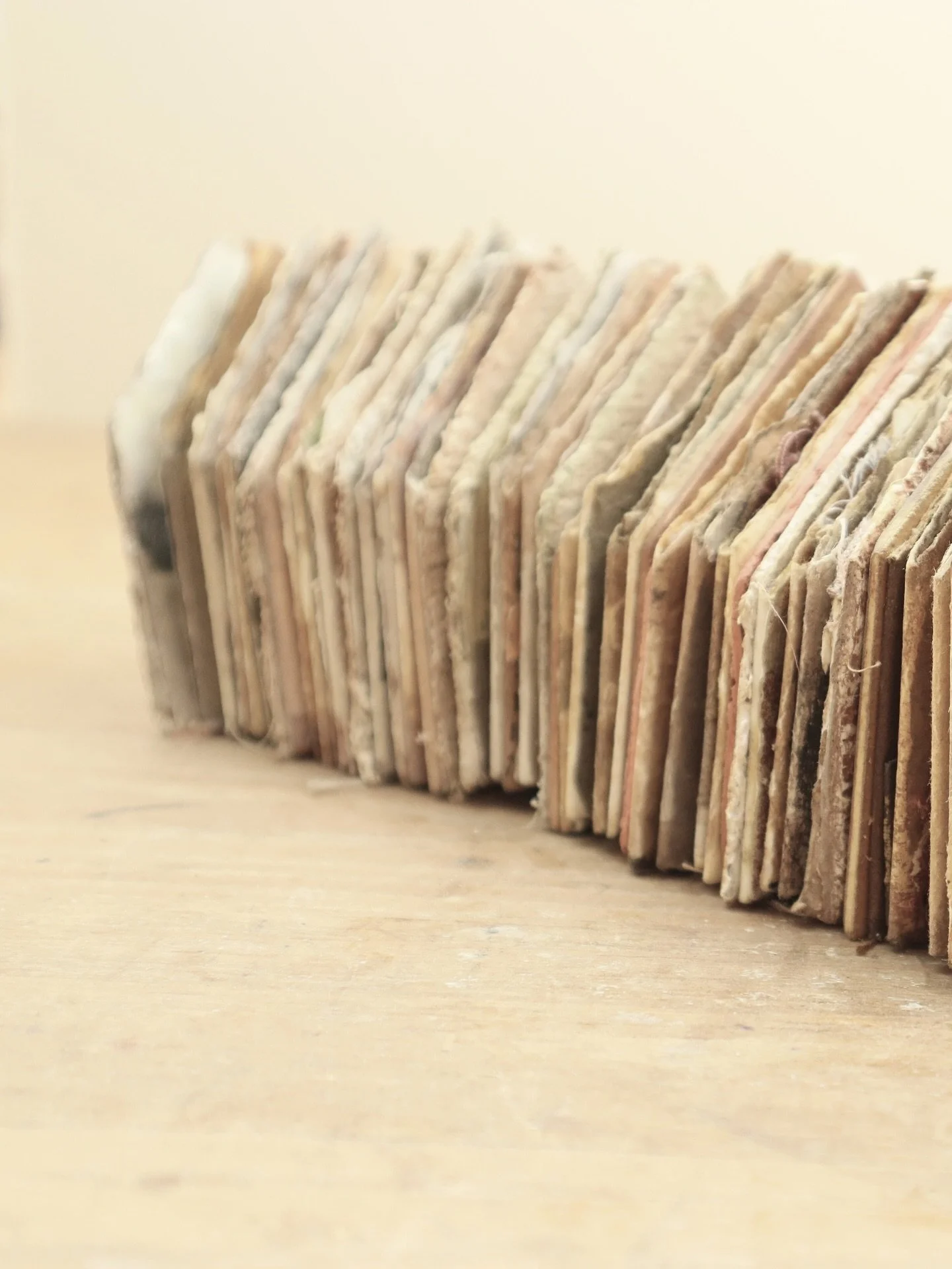 I&rsquo;ve been folding paper into little accordion houses, painting, dyeing, stitching, and tucking in bits of light and story.

Soon, I&rsquo;ll show you how to make one yourself!

On Monday, 13 October, I&rsquo;m opening Accordion Houses, a brand-