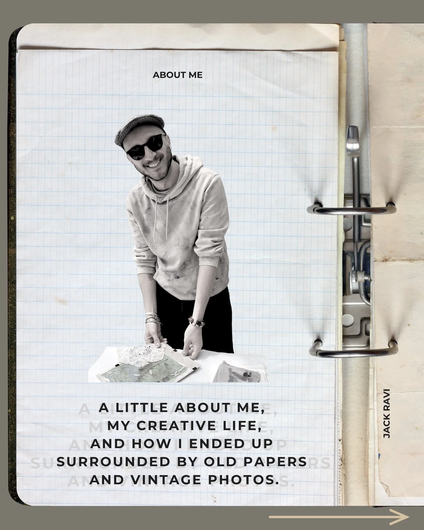 I&rsquo;ve had some new followers, so I thought I&rsquo;d reintroduce myself. 

Hello I&rsquo;m Jack, collage and mixed media artist, collector of little treasures, and someone who believes in making a life out of small, creative rituals.

Whether yo