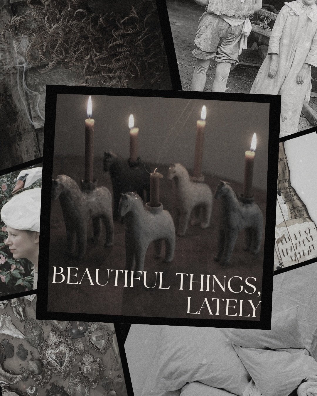 Beautiful things, lately
January 2026

2 @misha_taylor
3 @nicholabendall
4 @_lemans__
5 @salicilifestyle
6 @alicekilpatrickart
7 @tineke_vedder
8 @swallowsanddamsons
9 @sideshowballyhoo
10 @1999jingyili
11 @robertawagnertextileartist
12 @yomargey