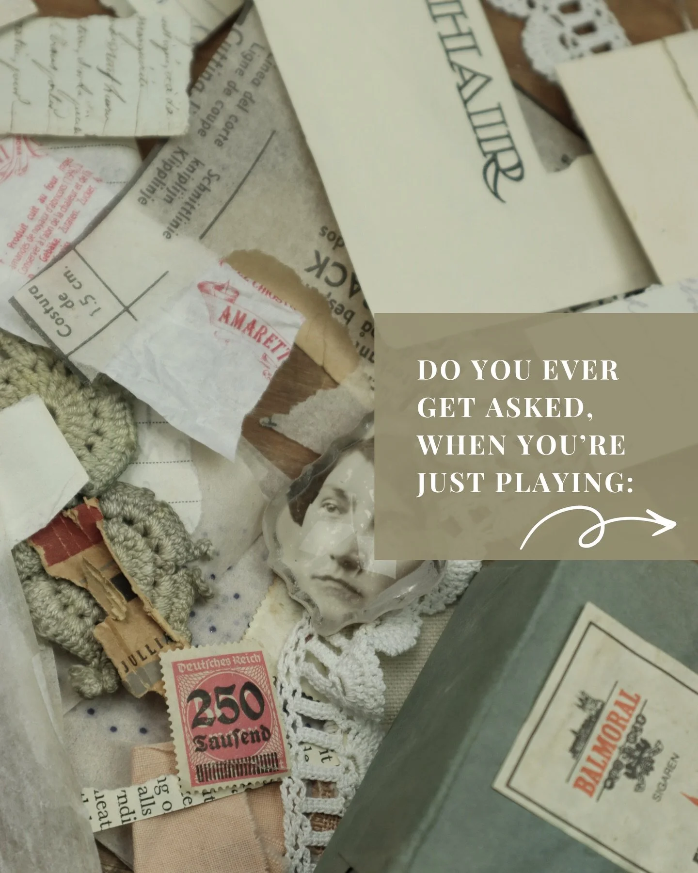 If I knew what I was doing, it wouldn&rsquo;t be half as fun.

#jackravi
#creativity
#mixedmediaart
#artprocess
#making