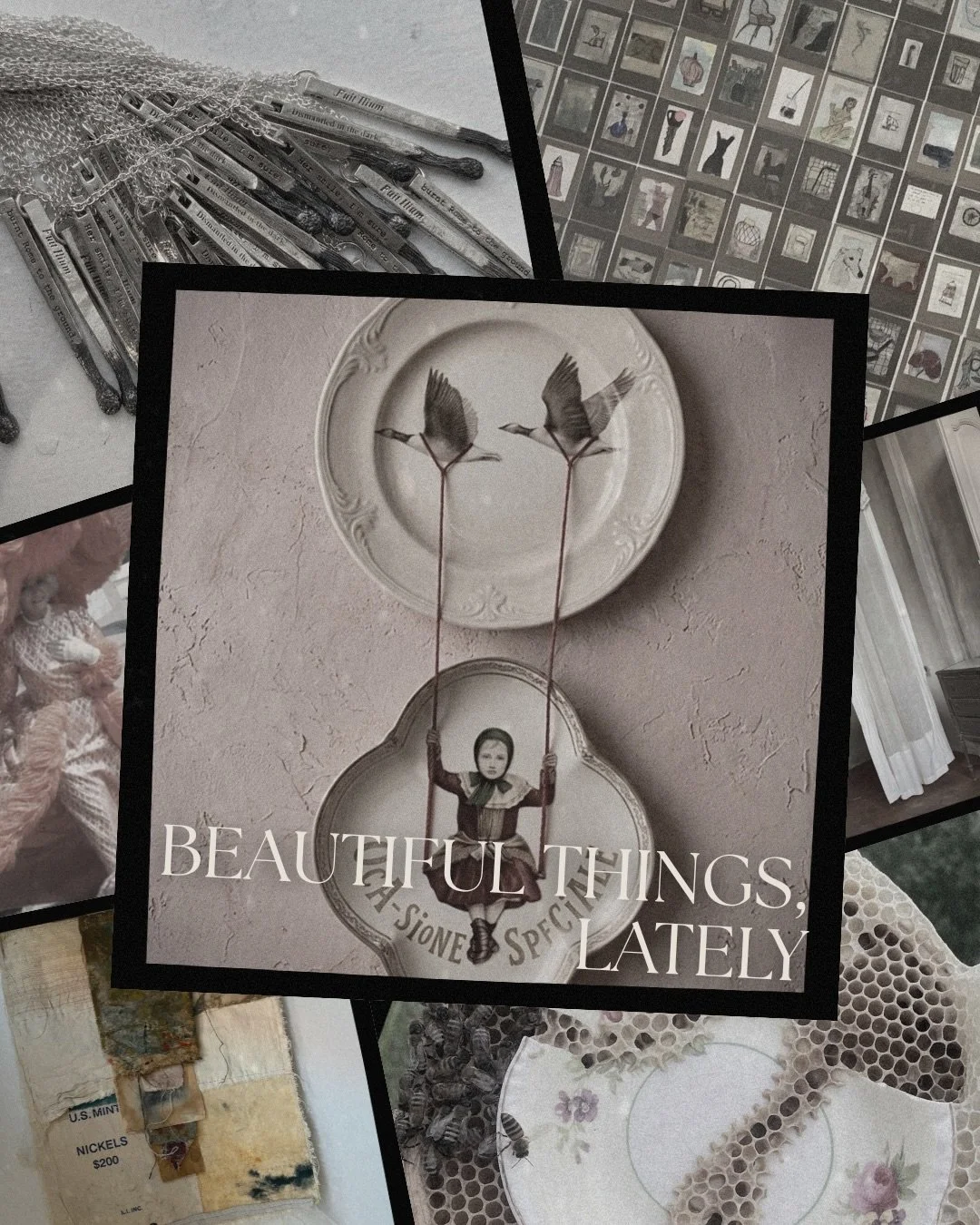 Beautiful Things, Lately

June 2026

2 @jackravi
3 @sofia.zakia
4 @sabrina_nieddu_
5 @sophiewalraven
6 @crystalmarie_artist
7 @voscenzahome
8 @avarothart
9 @oniricalliope
10 @sonchapeau
11 @soffittidallefinestre