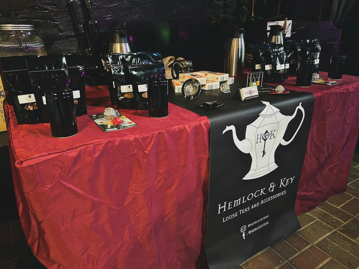 Tonight is the night! The Black Market at @falloutrva is back and we are here! Drop on by and try some teas and explore a plethora of local artisans. ☕️🖤

#rva #tea #loosetea #richmondva #virginia #rvamakers #rvasmallbusiness