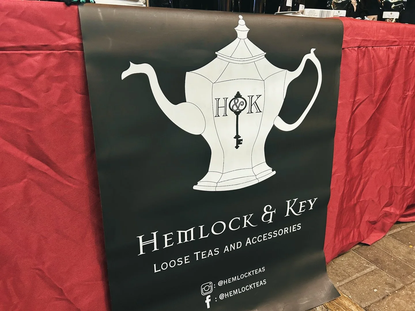 WHAT A NIGHT! 🖤

My friend @littlelassielace and I had a fantastic time collaborating at the @falloutrva Black Market, and look forward to doing it again, hopefully very soon. 🥰

For now, it has been A DAY. We are both exhausted from all of the pre