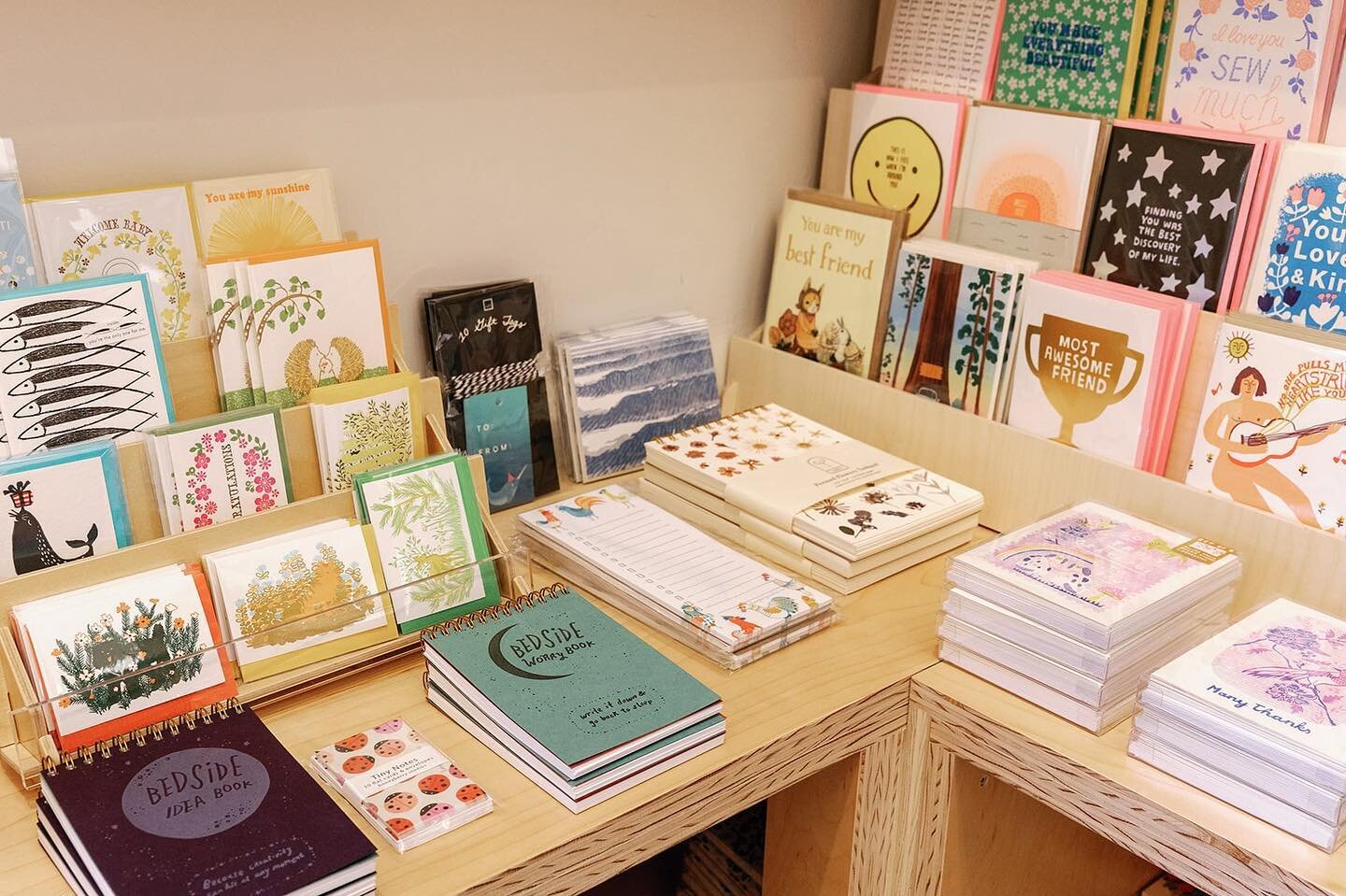 Paper goods galore and more! We have your stationery needs covered. 💌