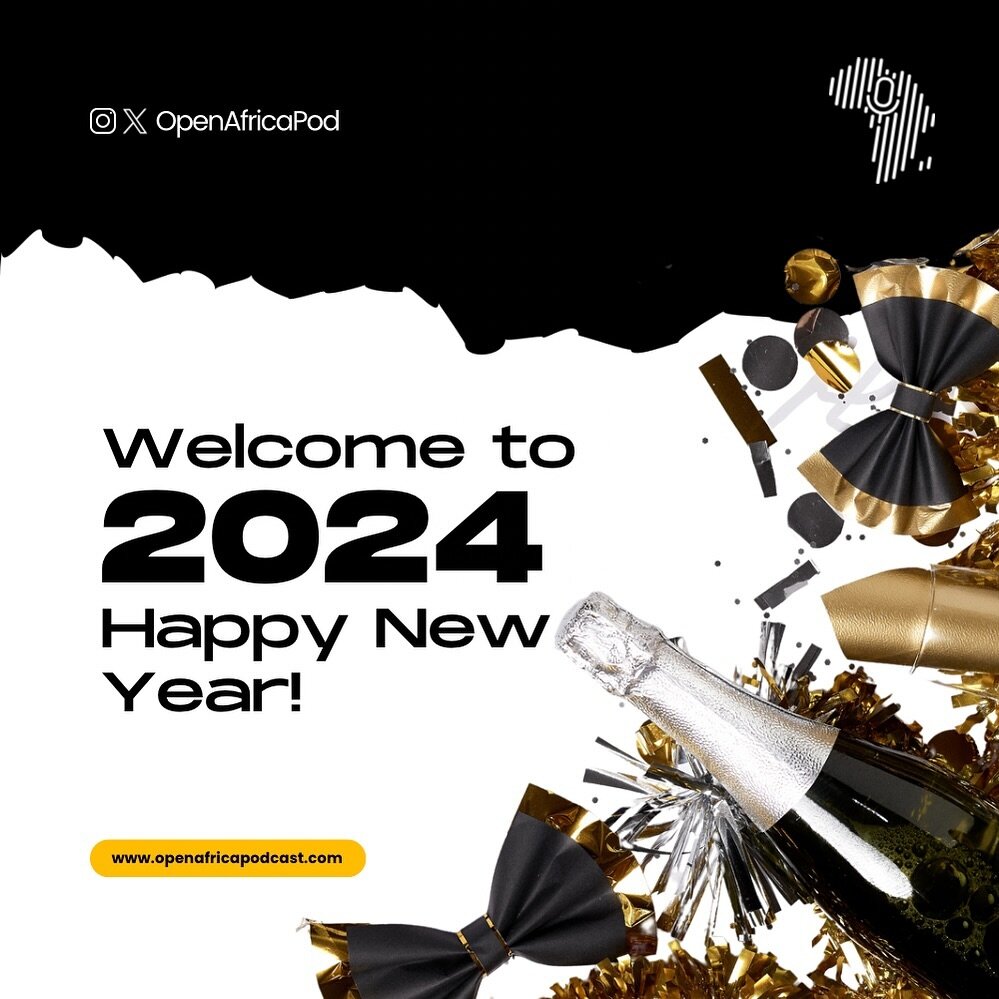 Happy New Year from the Open Africa Trio! May 2024 come with all the joy, success, and prosperity you deserve. 

Wishing you memorable moments, exciting adventures, and the strength to overcome any challenges. Cheers to a fantastic year ahead!

#open