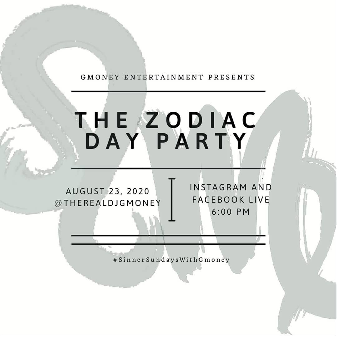 Day Party Vibes in the Evening 
We doing it for the #leo and #virgo nations
Tune in at 6pm on @therealdjgmoney page Tell A Friend 2 Tell A Friend #seeyouatsix