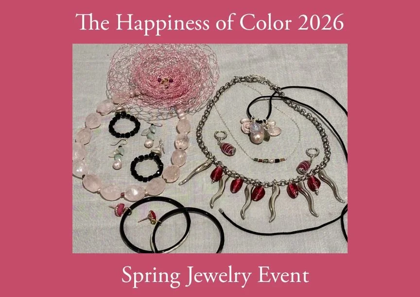 The Happiness of Color 2026: Spring Jewelry Event 4/18 & 4/19