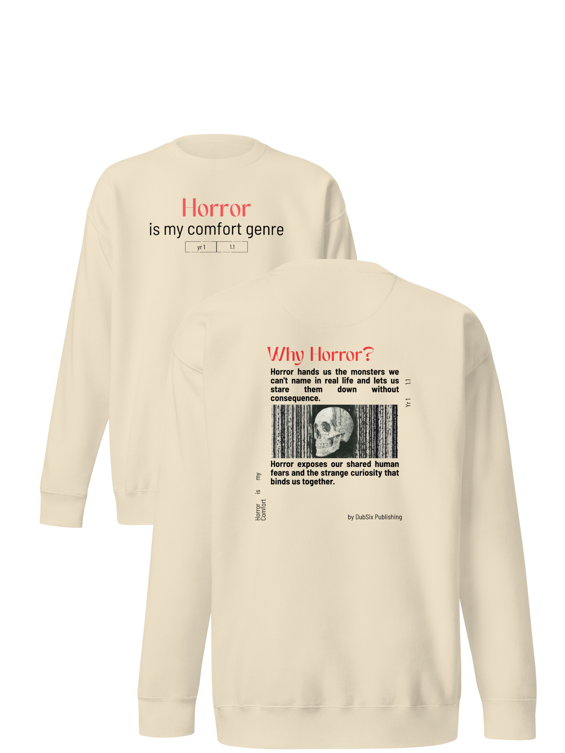 Comfort in Horror - original Why Horror yr1 - 1.1